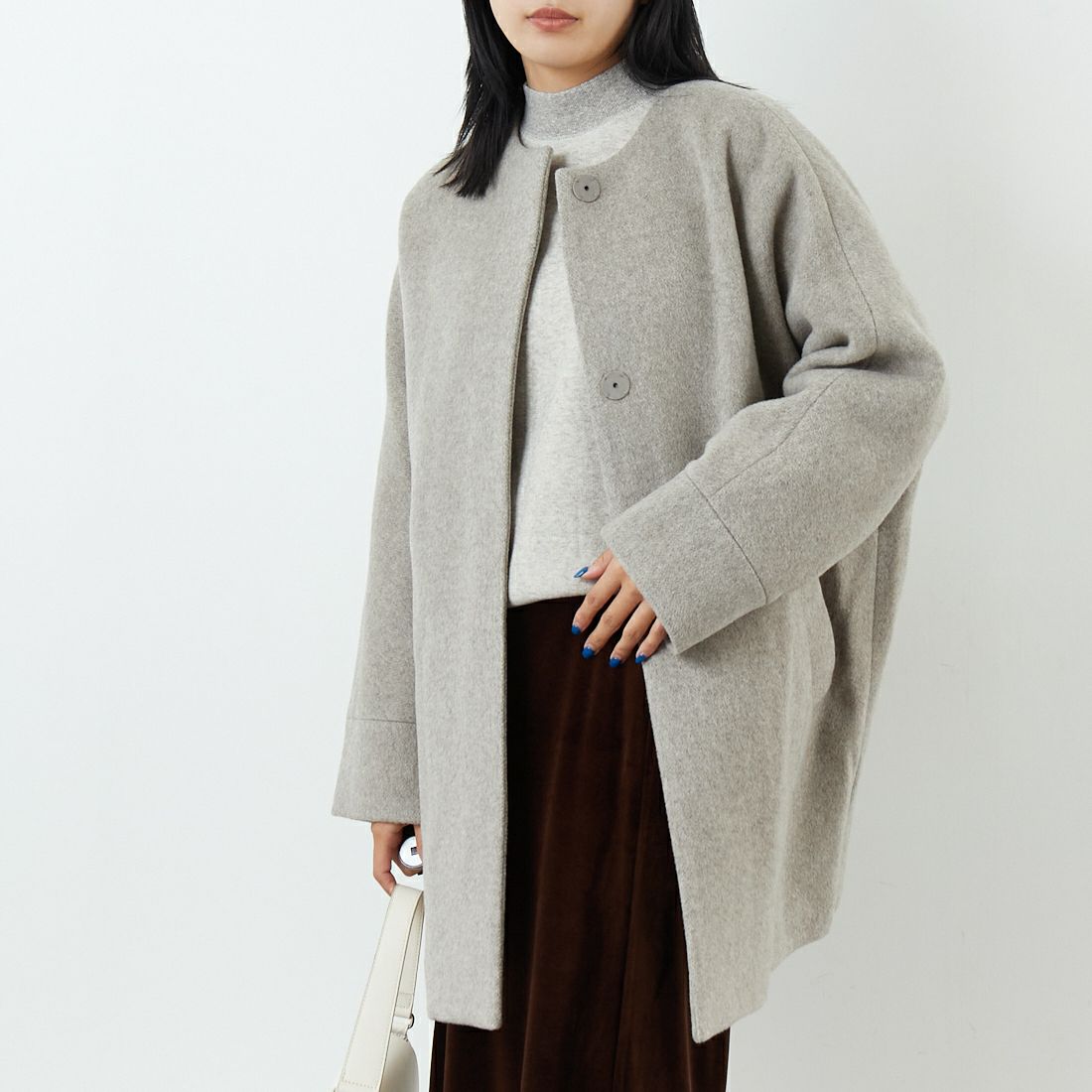 BEIGE&&モデル身長：167cm 着用サイズ：F&&