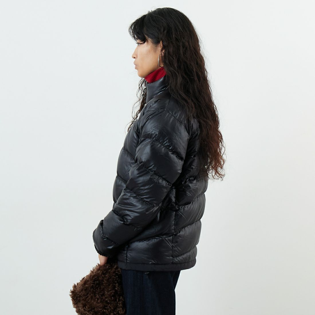 THE NORTH FACE [ザ ノースフェイス] ジップインジップ アコンカグアジャケット [ND92451] K &&モデル身長：162cm 着用サイズ：S&&