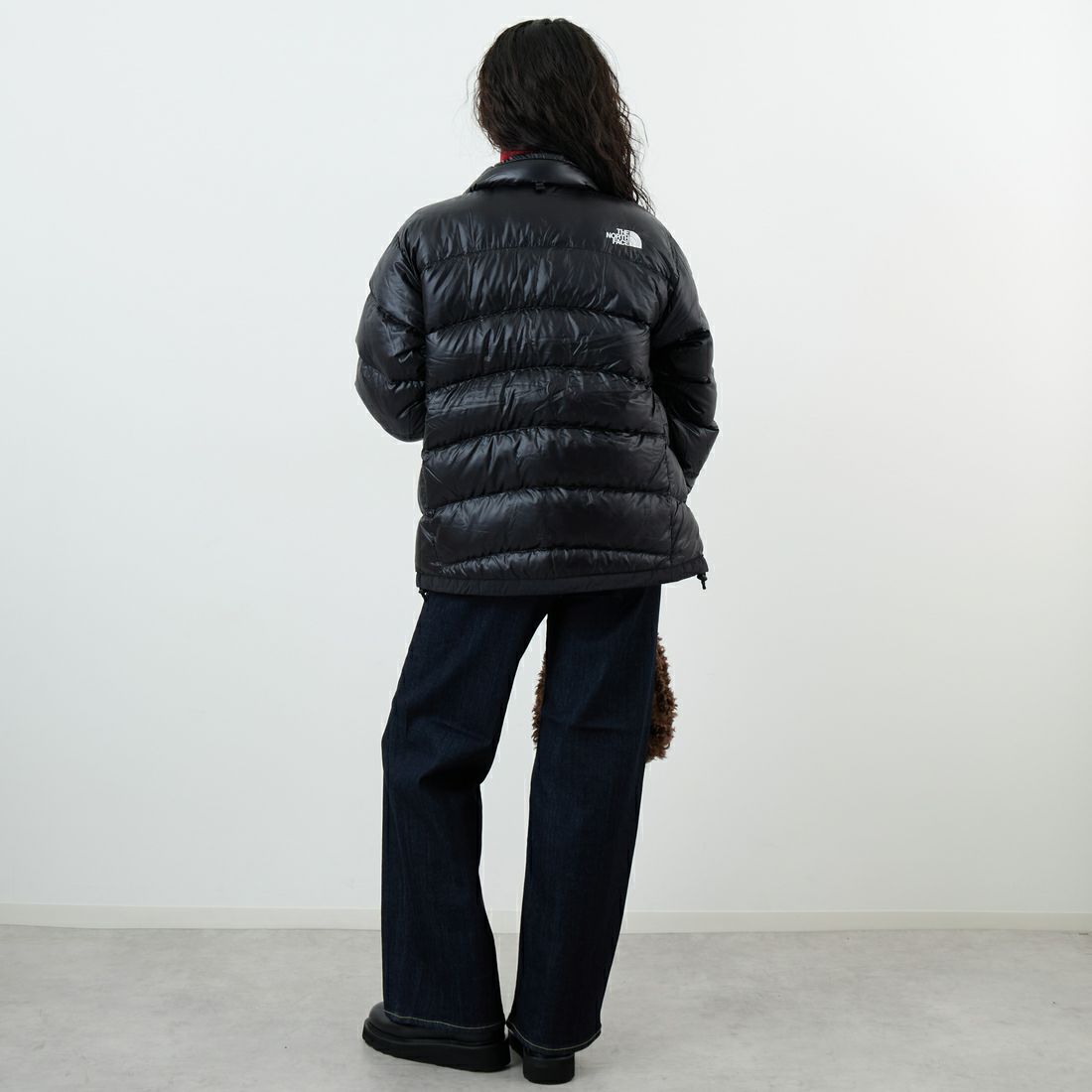 THE NORTH FACE [ザ ノースフェイス] ジップインジップ アコンカグアジャケット [ND92451] K &&モデル身長：162cm 着用サイズ：S&&