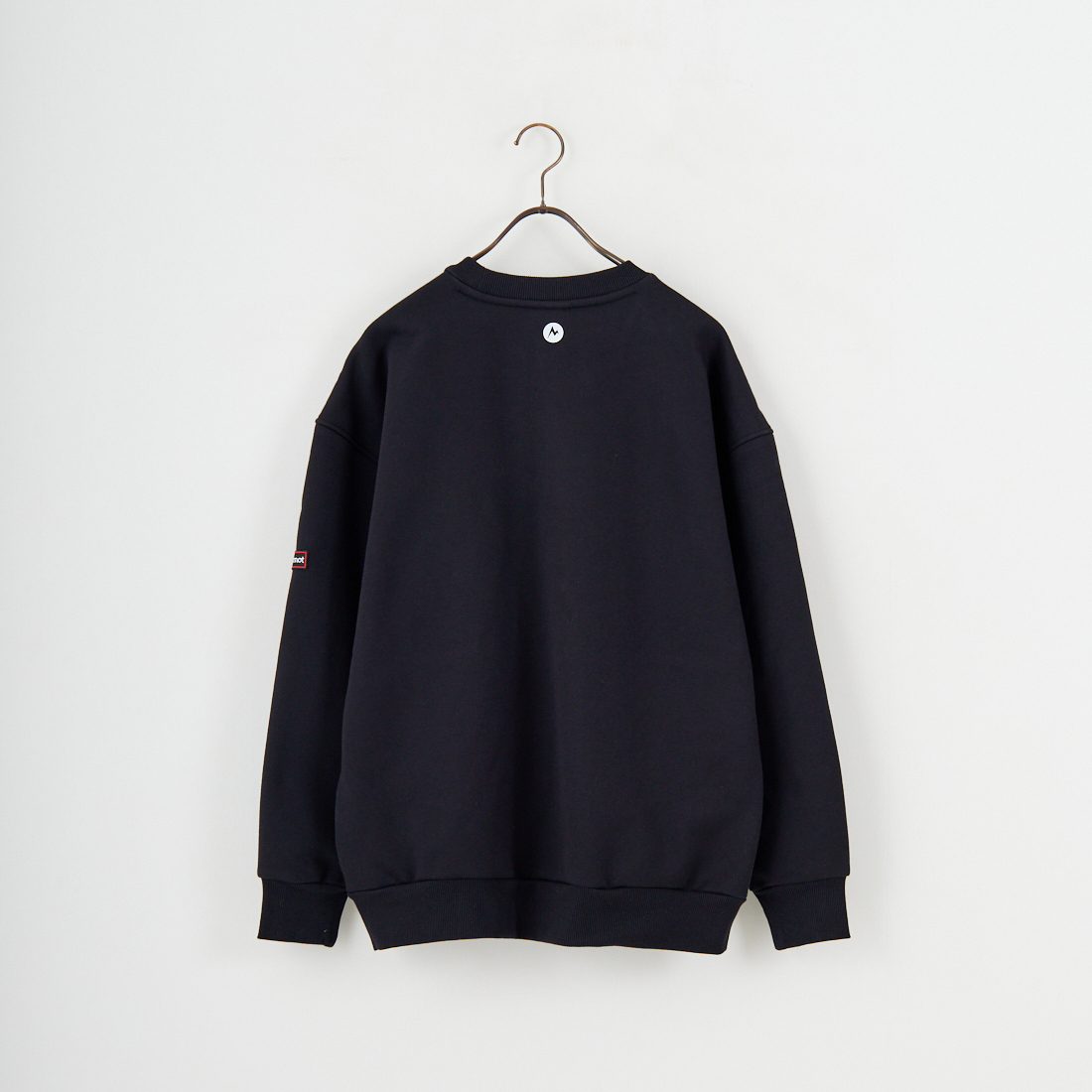 Marmot [マーモット] 別注 ワンポイントロゴ ポケットスウェット [MTFW25USW361IN-JF] BLACK