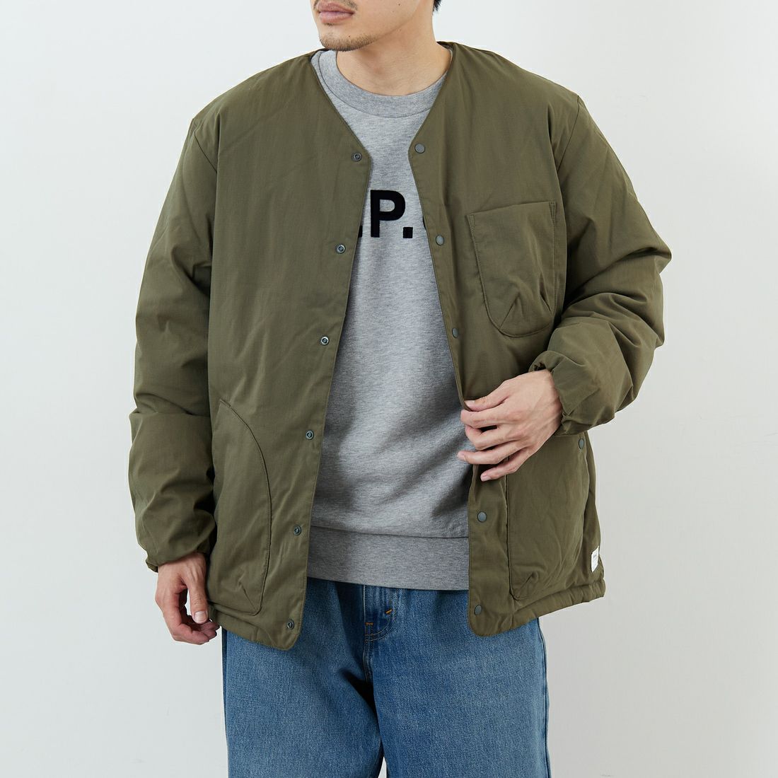 NANGA [ナンガ] ヒノックリップストップインナーダウンカーディガン