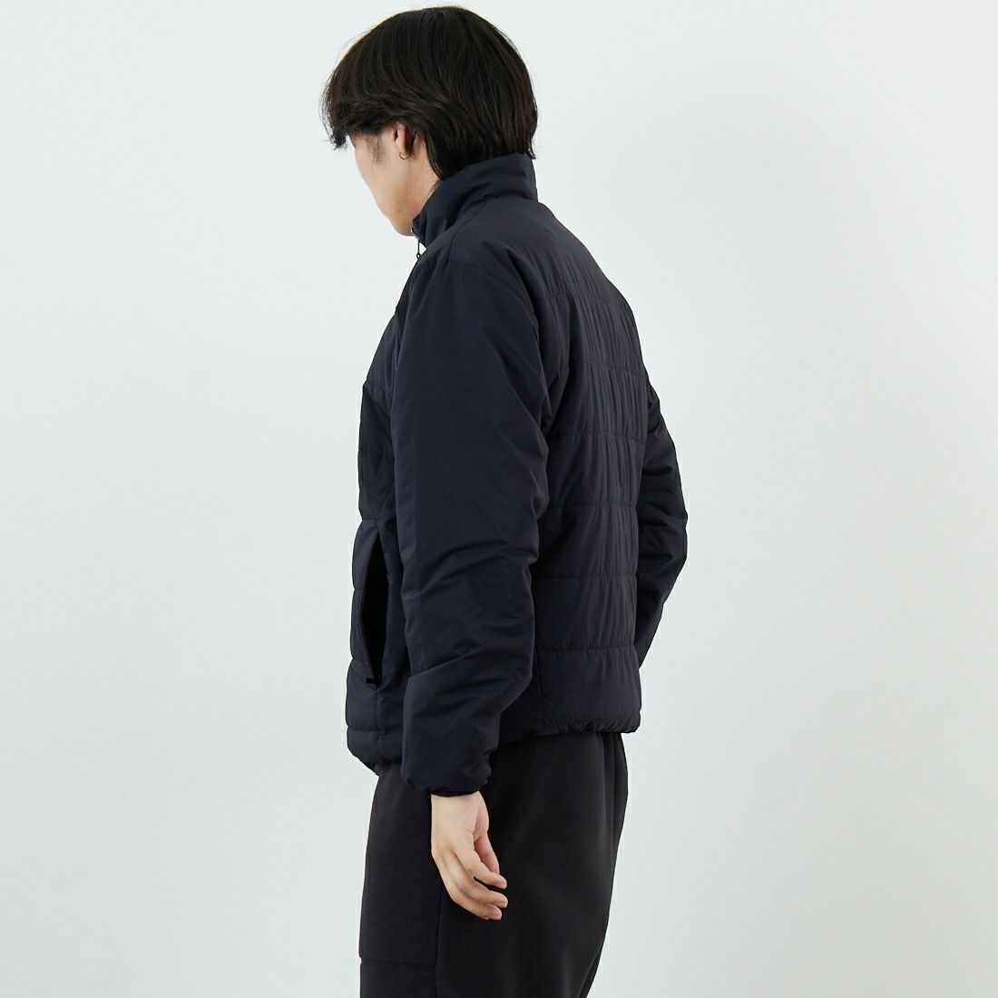 THE NORTH FACE [ザ ノースフェイス] ライトライダージャケット [NY82554] K &&モデル身長：179cm 着用サイズ：M&&