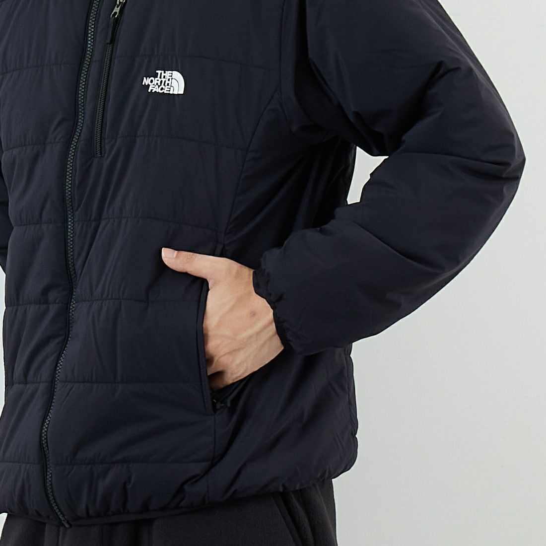 THE NORTH FACE [ザ ノースフェイス] ライトライダージャケット [NY82554] K &&モデル身長：179cm 着用サイズ：M&&