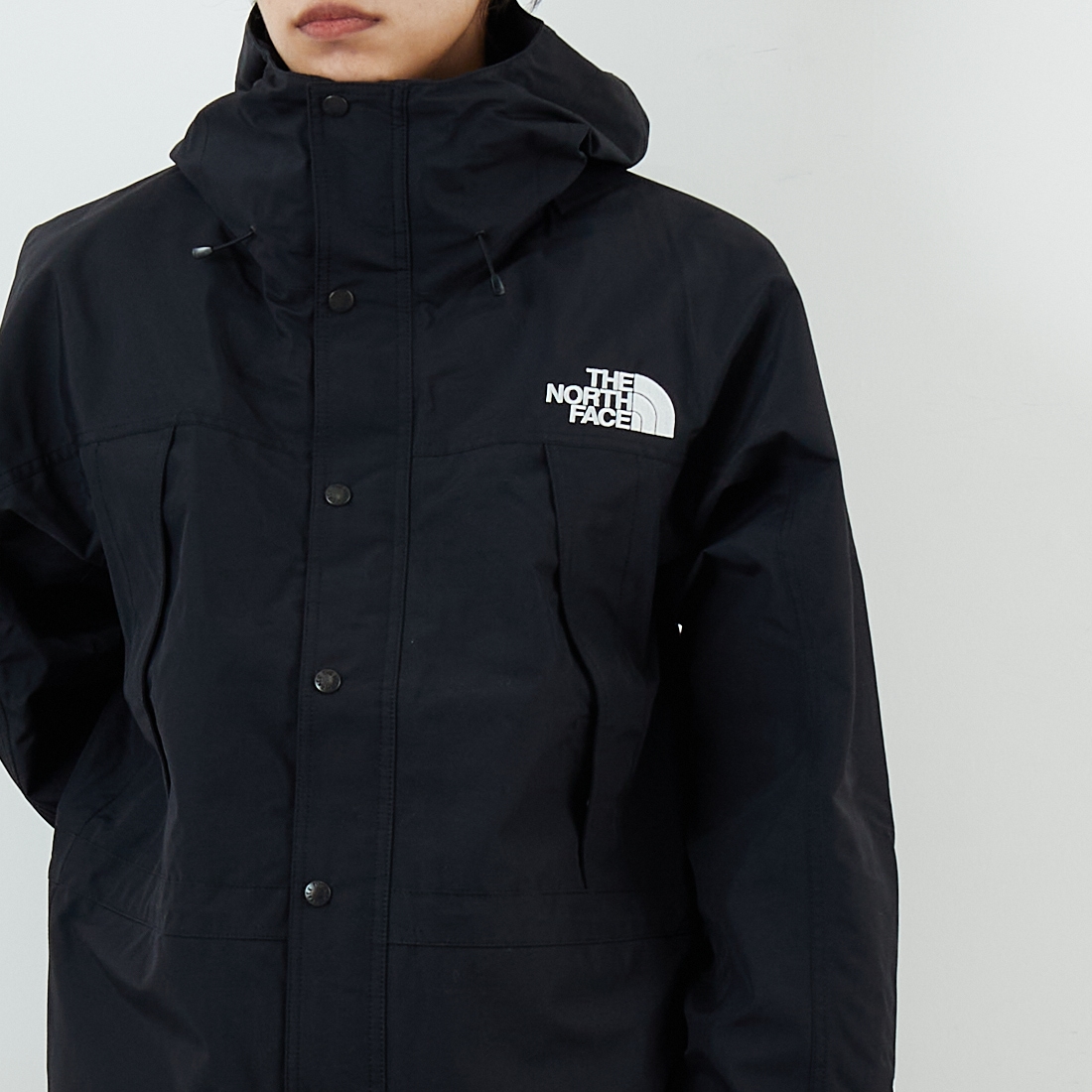 THE NORTH FACE [ザ ノースフェイス] マウンテンライトジャケット [NP62550] K &&モデル身長：179cm 着用サイズ：M&&