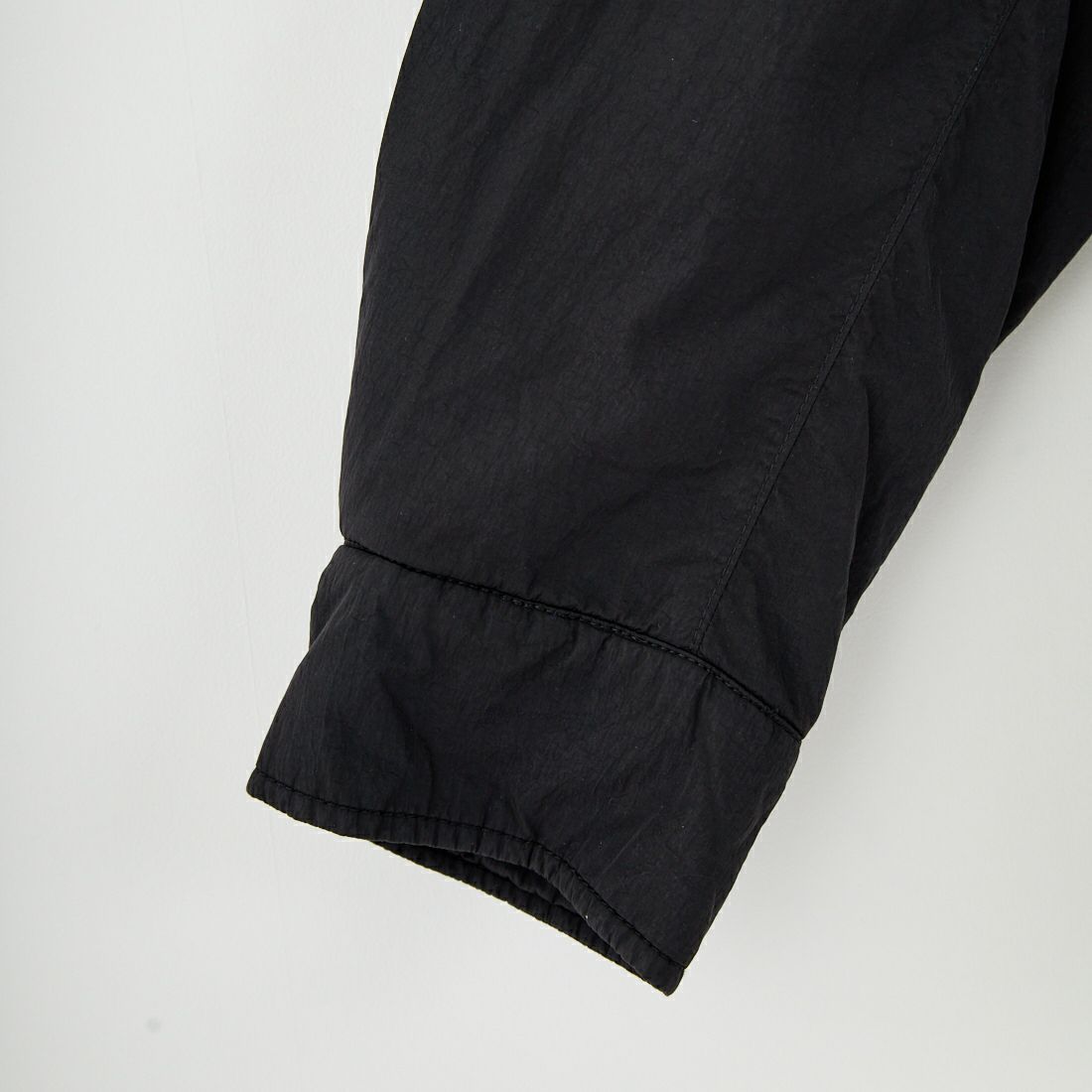 C.P.COMPANY [シーピーカンパニー] Chrome-R フーデッドジップオーバーシャツ [19CMOS084A] 999 BLACK