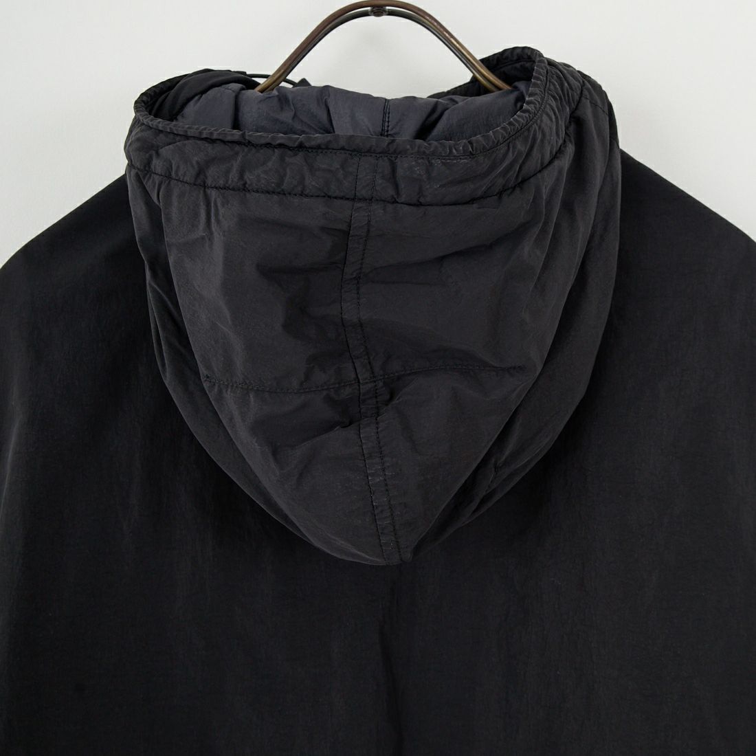 C.P.COMPANY [シーピーカンパニー] Chrome-R フーデッドジップオーバーシャツ [19CMOS084A] 999 BLACK