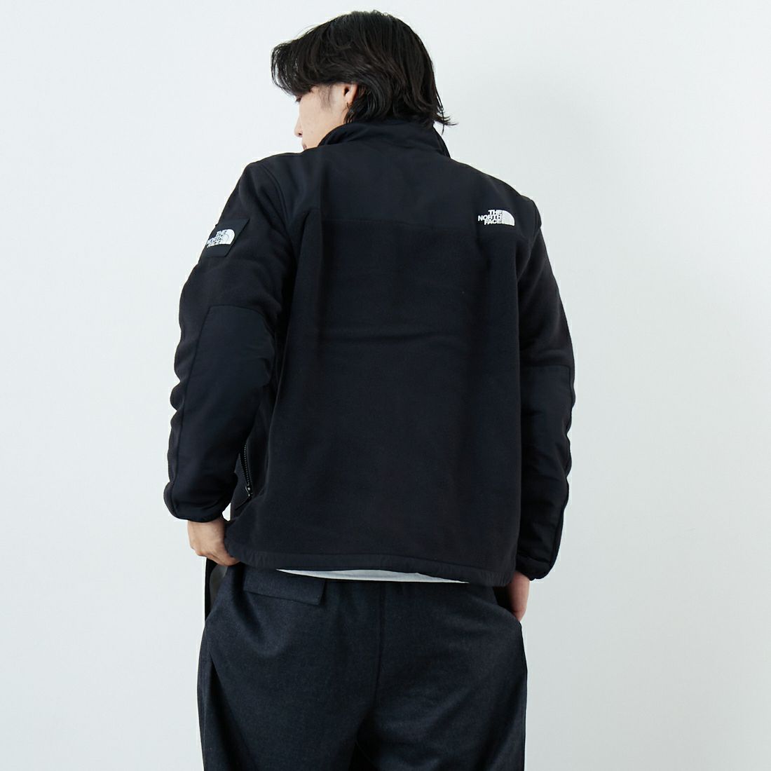 THE NORTH FACE [ザ ノースフェイス] デナリジャケット [NA72450] K &&モデル身長：179cm 着用サイズ：M&&