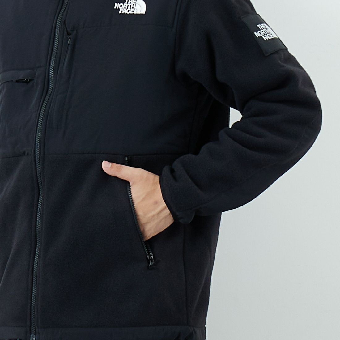 THE NORTH FACE [ザ ノースフェイス] デナリジャケット [NA72450] K &&モデル身長：179cm 着用サイズ：M&&