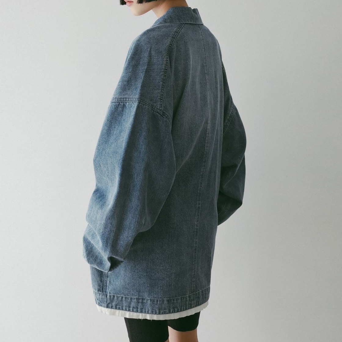 anuke [アンヌーク] デニムワークジャケット [62520114] BLU