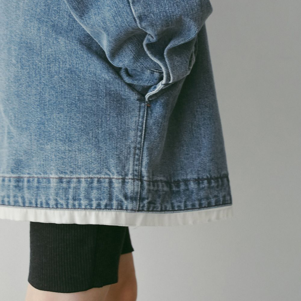 anuke [アンヌーク] デニムワークジャケット [62520114] BLU