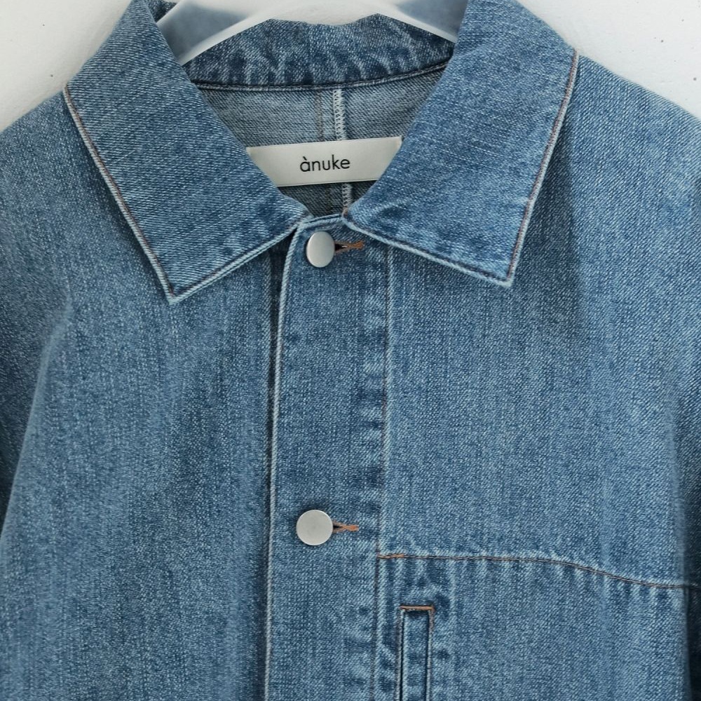 anuke [アンヌーク] デニムワークジャケット [62520114] BLU