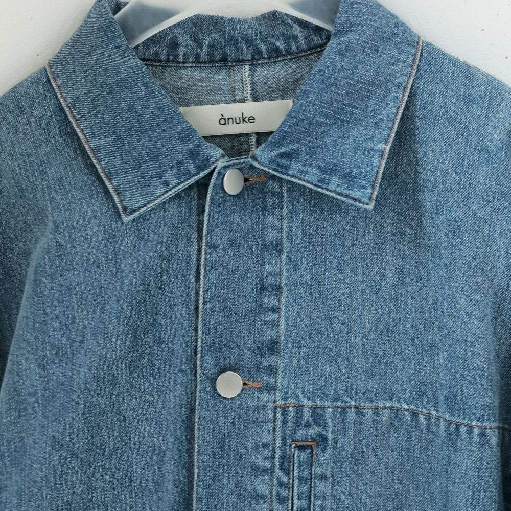 anuke [アンヌーク] デニムワークジャケット [62520114] BLU