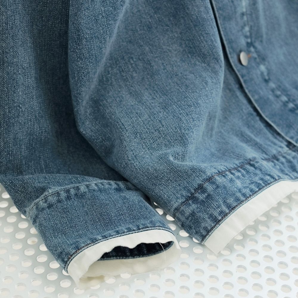 anuke [アンヌーク] デニムワークジャケット [62520114] BLU