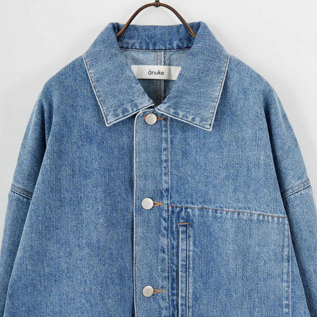 anuke [アンヌーク] デニムワークジャケット [62520114] BLU