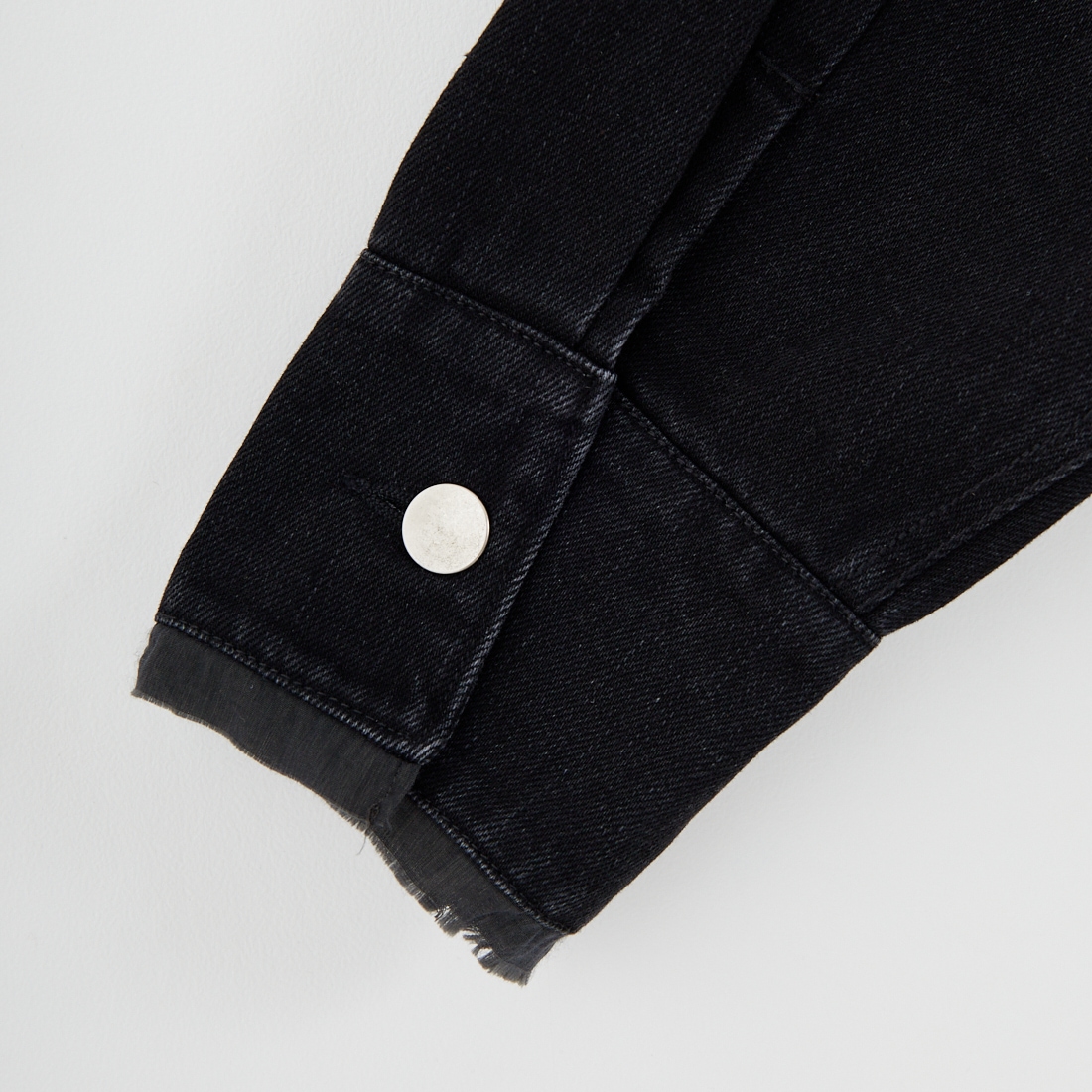 anuke [アンヌーク] デニムワークジャケット [62520114] BLK