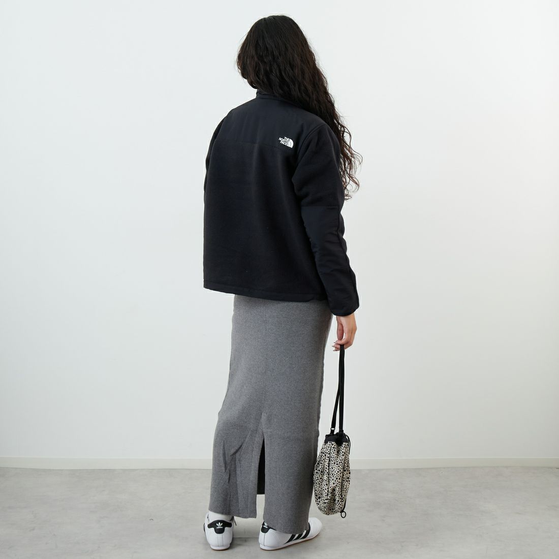 THE NORTH FACE [ザ ノースフェイス] デナリジャケット [NAW72450] K &&モデル身長：162cm 着用サイズ：M&&