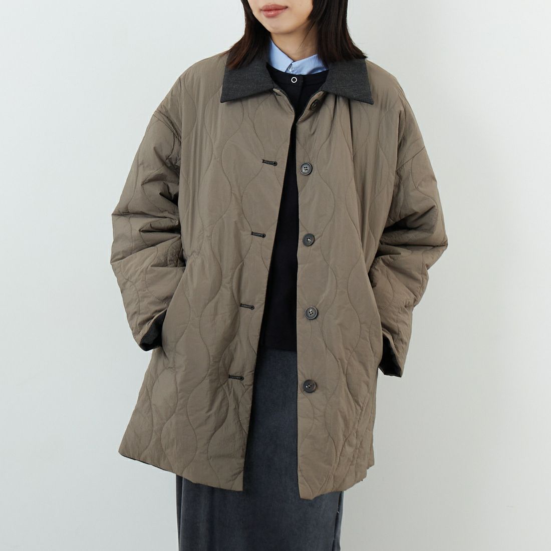 ﾓｶ&&モデル身長：162cm 着用サイズ：2&&