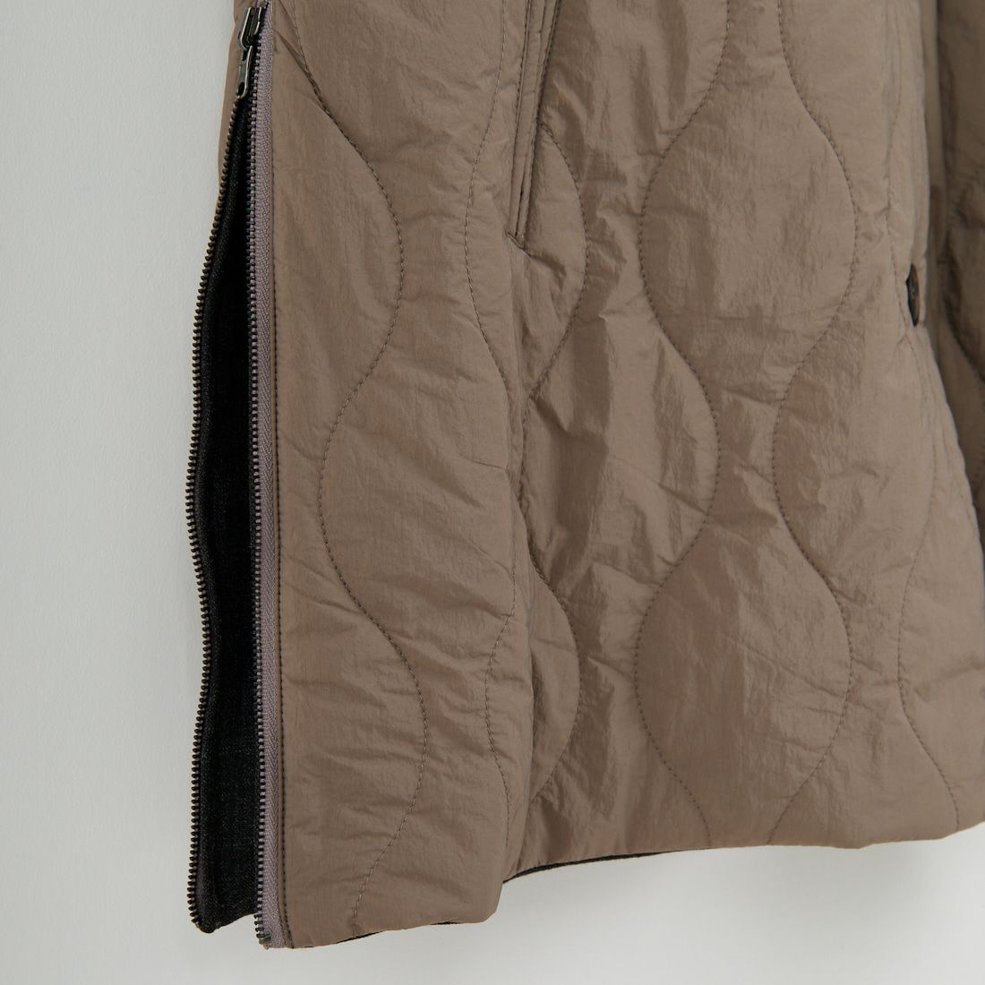 CLOCHE [クロシェ] リバーシブル中綿コート [55284522] ﾓｶ