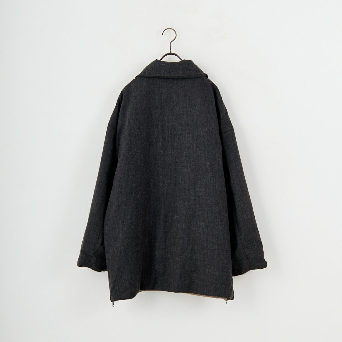 CLOCHE [クロシェ] リバーシブル中綿コート [55284522] ﾓｶ