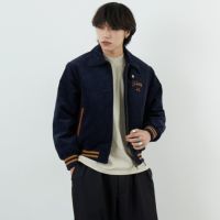 60 NAVY&&モデル身長：179cm 着用サイズ：M&&