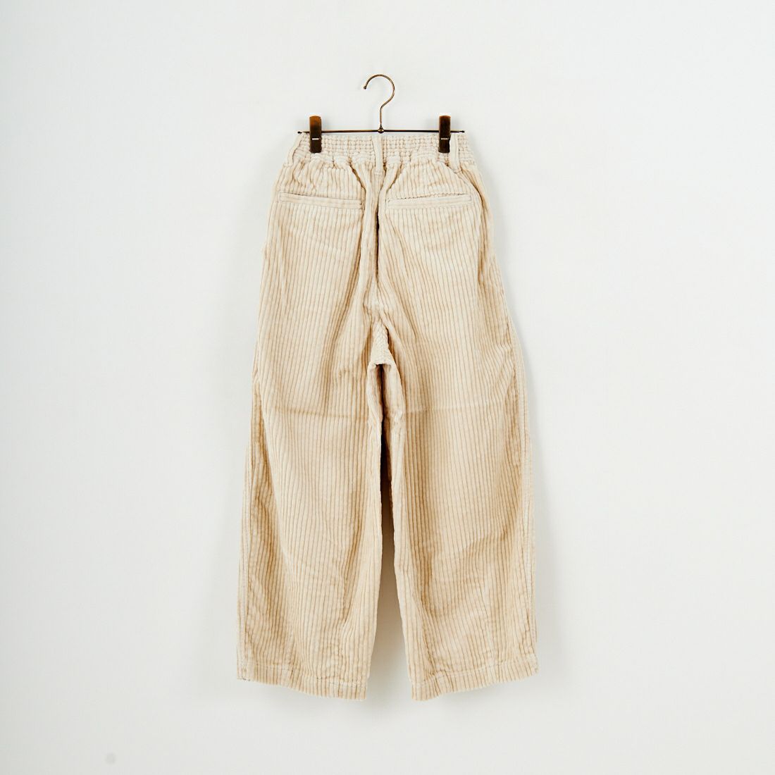 HARVESTY [ハーベスティ] ビッグコーデュロイサーカスパンツ [A12522] 31 IVORY