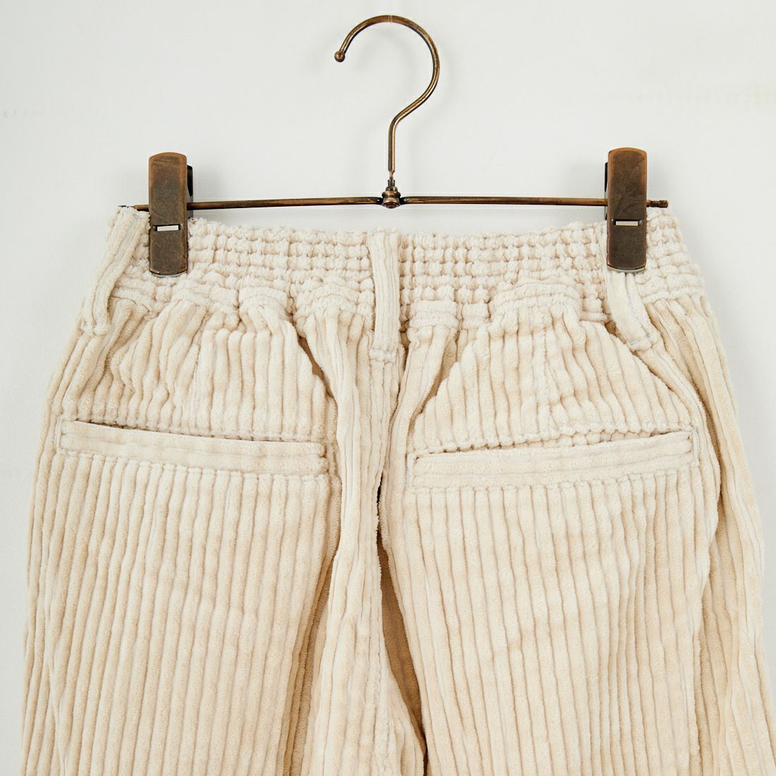 HARVESTY [ハーベスティ] ビッグコーデュロイサーカスパンツ [A12522] 31 IVORY