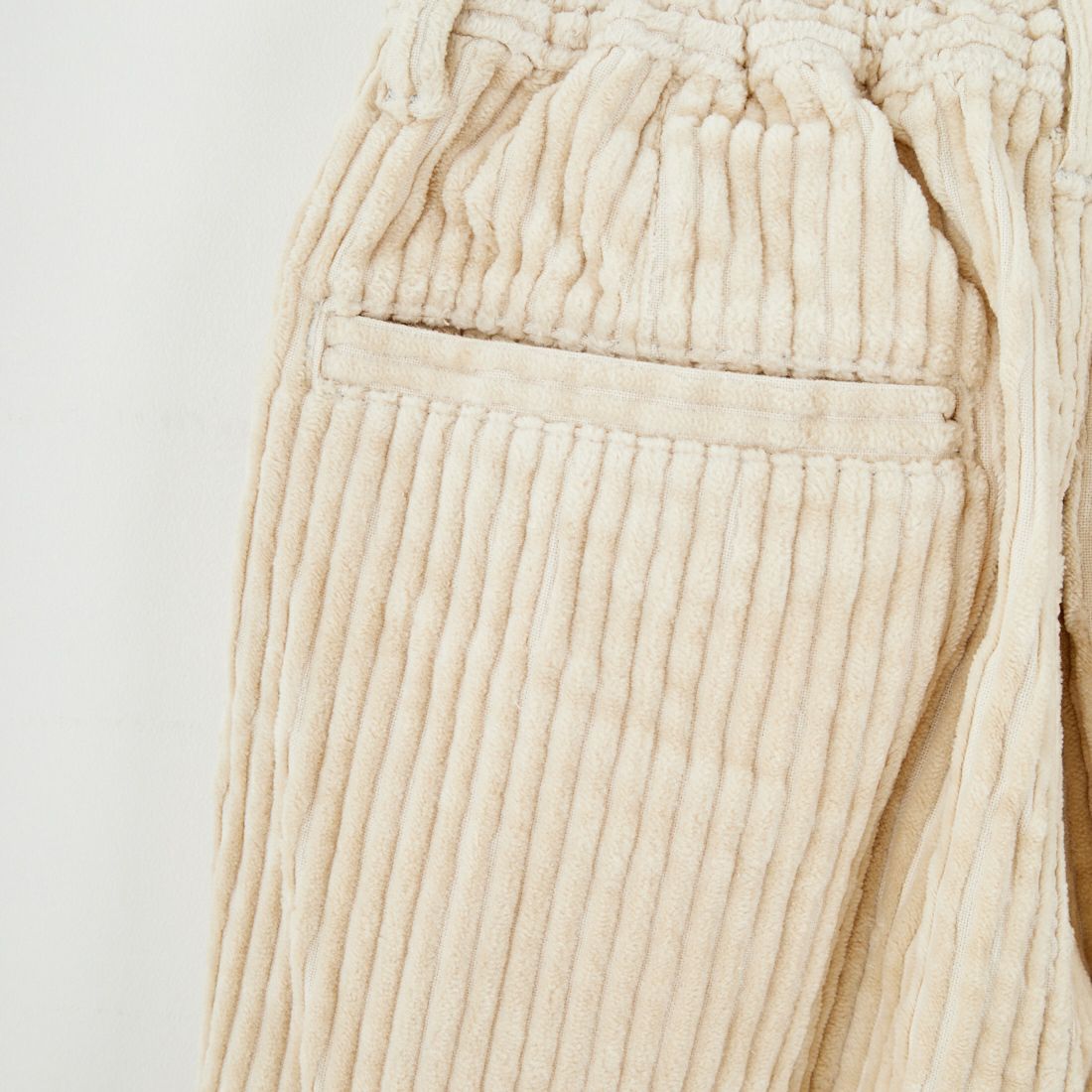 HARVESTY [ハーベスティ] ビッグコーデュロイサーカスパンツ [A12522] 31 IVORY