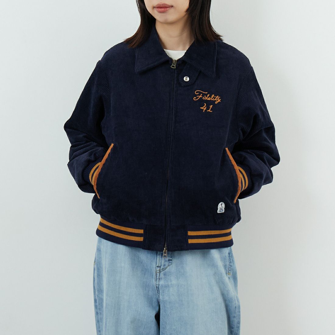 60 NAVY&&モデル身長：162cm 着用サイズ：S&&