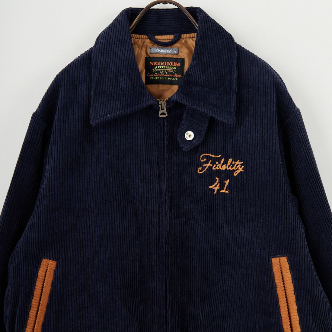 FIDELITY [フィデリティ] FIDELITY×SKOOKUM コーデュロイブルゾン [SN-25775900] 60 NAVY