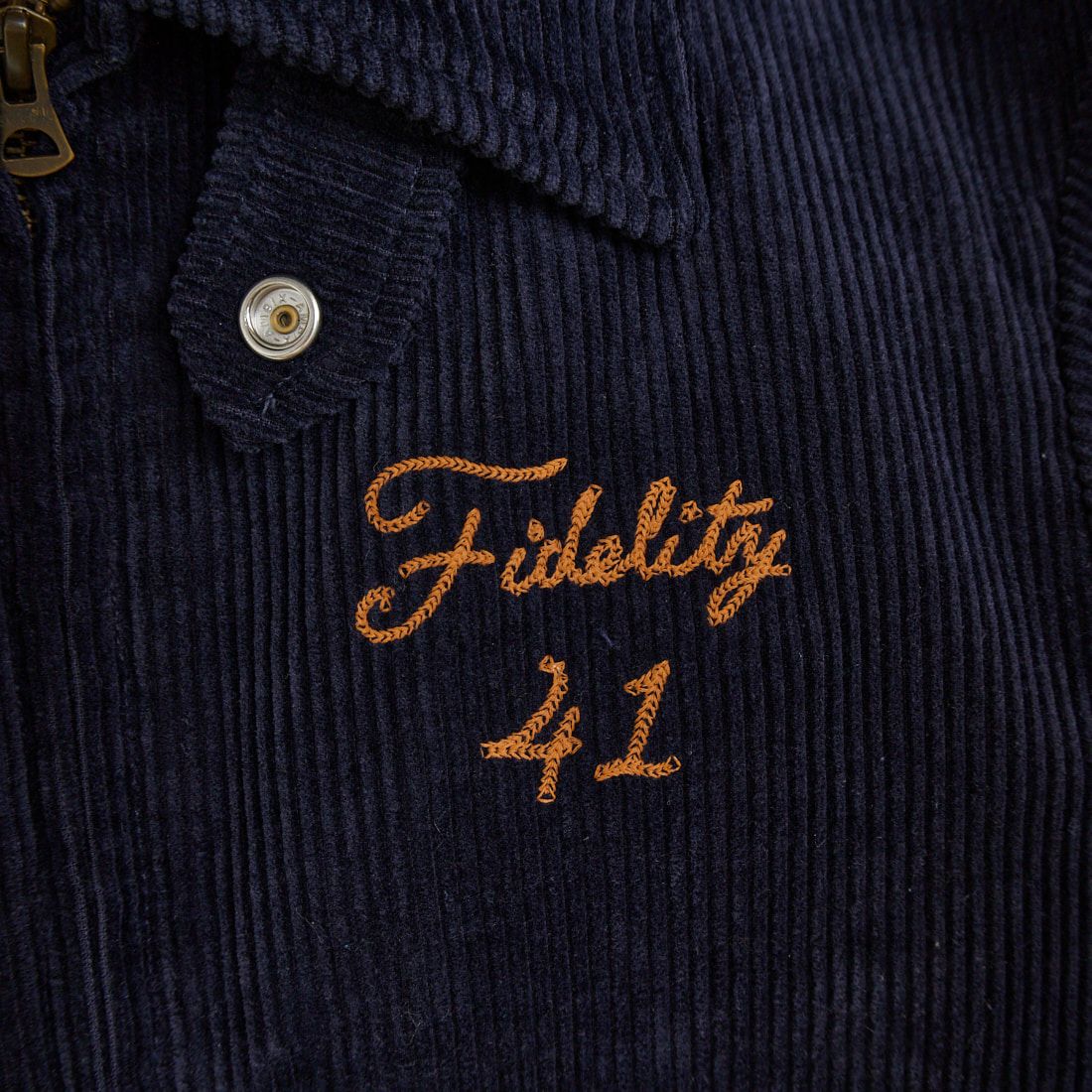 FIDELITY [フィデリティ] FIDELITY×SKOOKUM コーデュロイブルゾン [SN-25775900] 60 NAVY