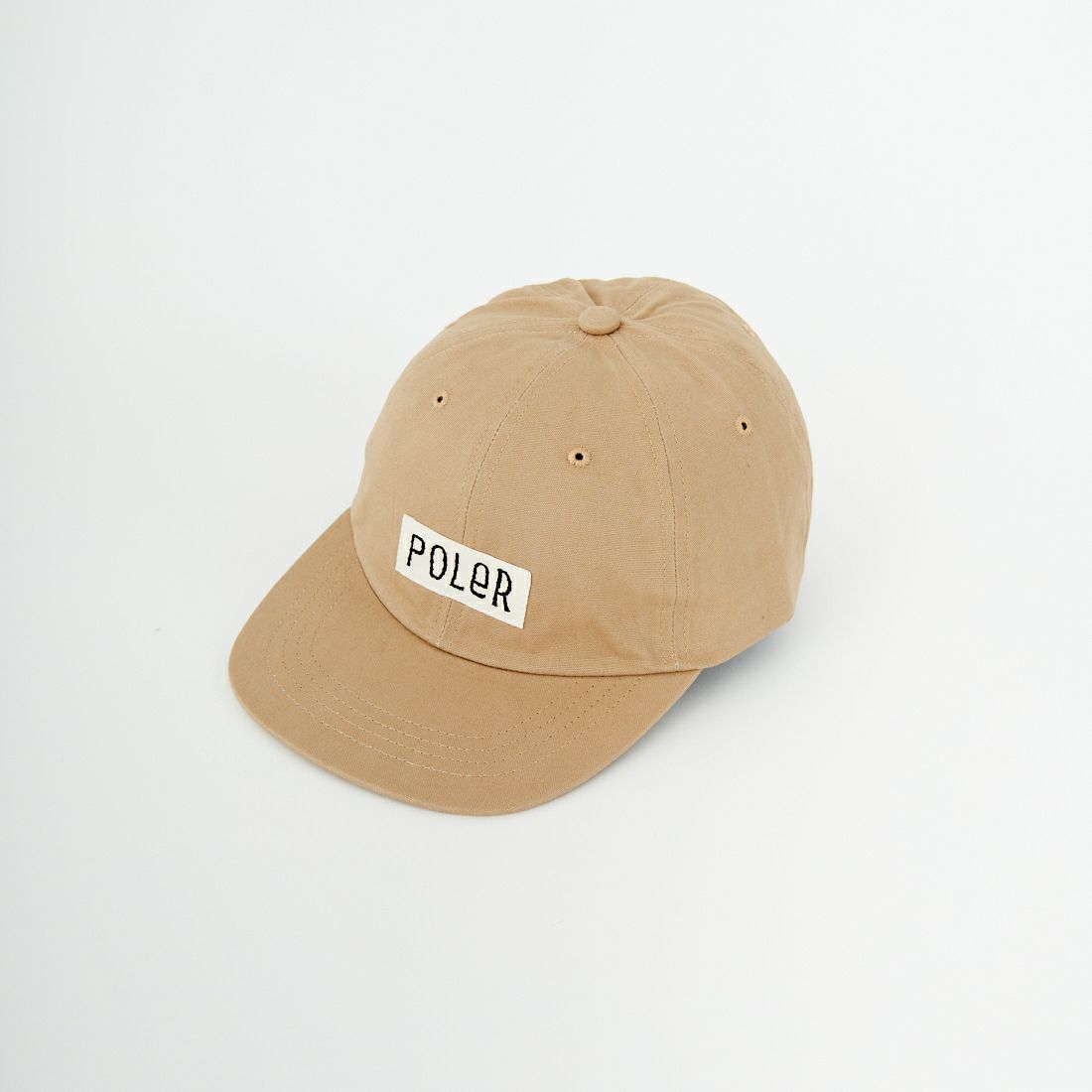 POLeR [ポーラー] コットンキャップ [253MCV0093] DARK BEIGE