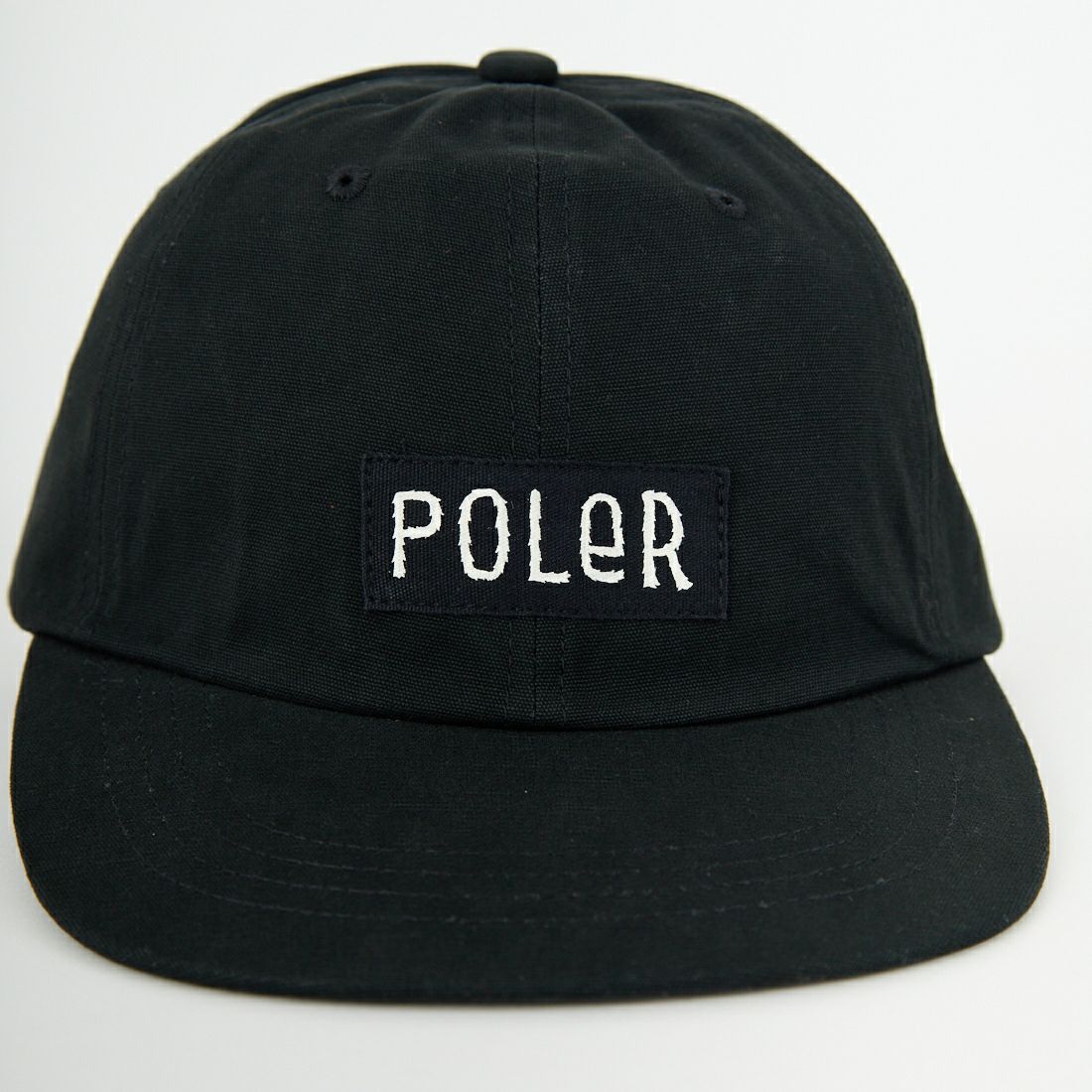 POLeR [ポーラー] コットンキャップ [253MCV0093] BLACK