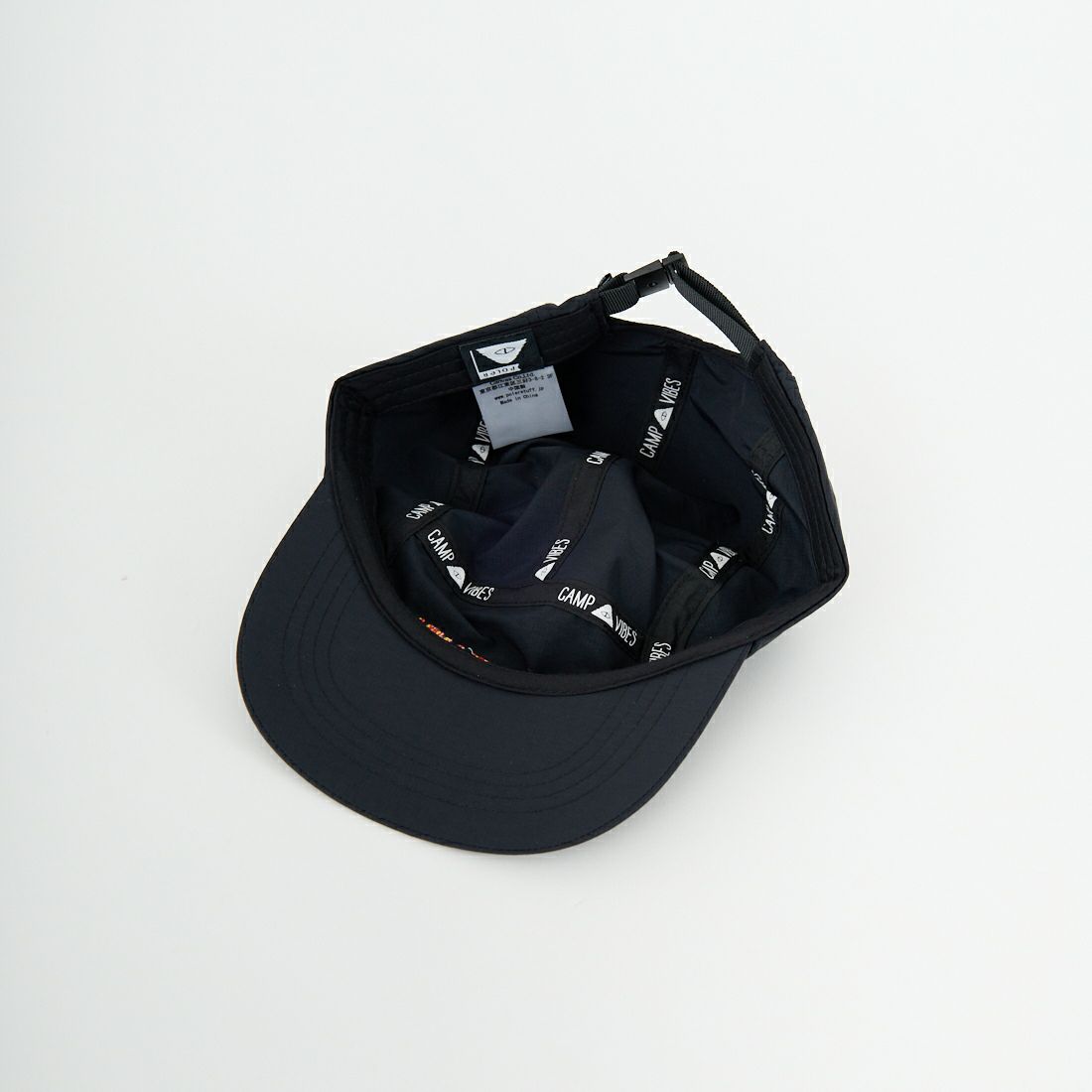 POLeR [ポーラー] ナイロン5パネルキャップ [253MCV0088] BLACK