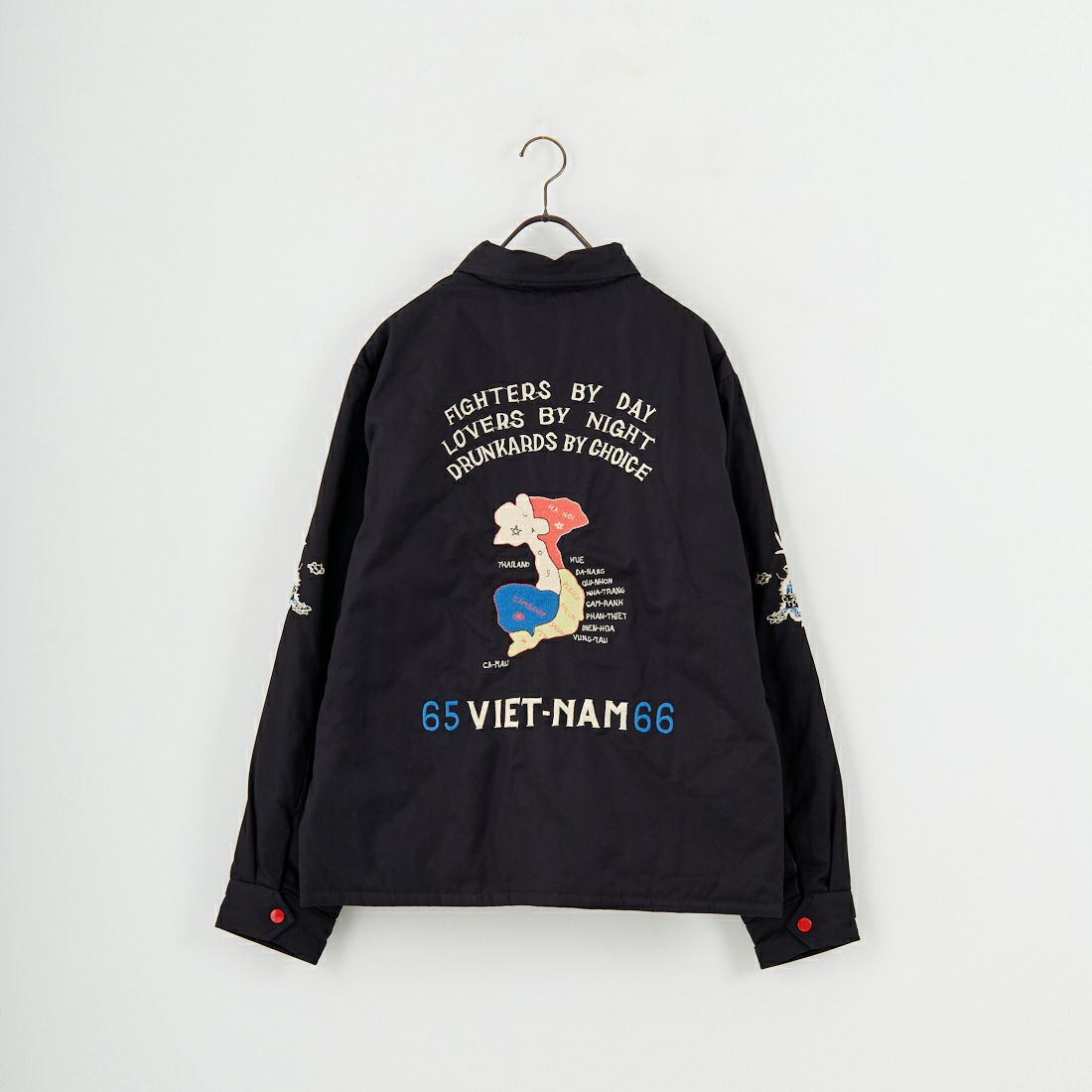 TAILOR TOYO [テーラートウヨウ] リバーシブルベトナムジャケット [TT15800] 119 BLACK