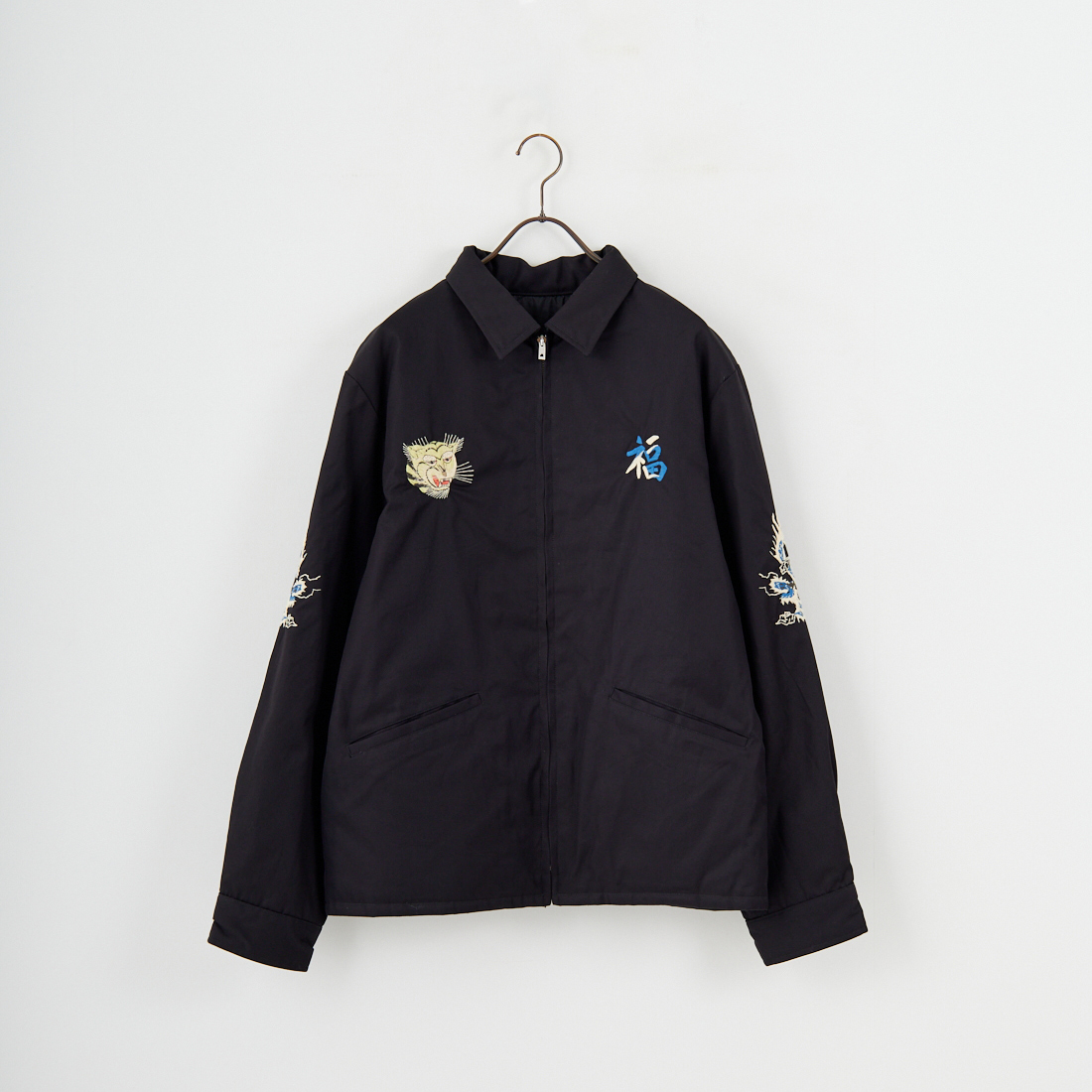 TAILOR TOYO [テーラートウヨウ] リバーシブルベトナムジャケット [TT15800] 119 BLACK