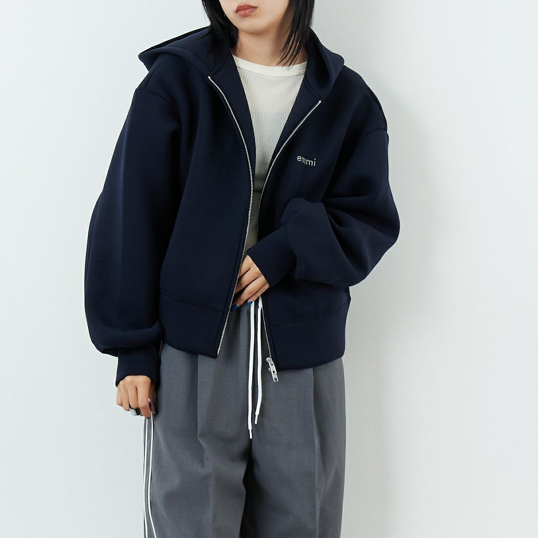 NVY&&モデル身長：167cm 着用サイズ：F&&