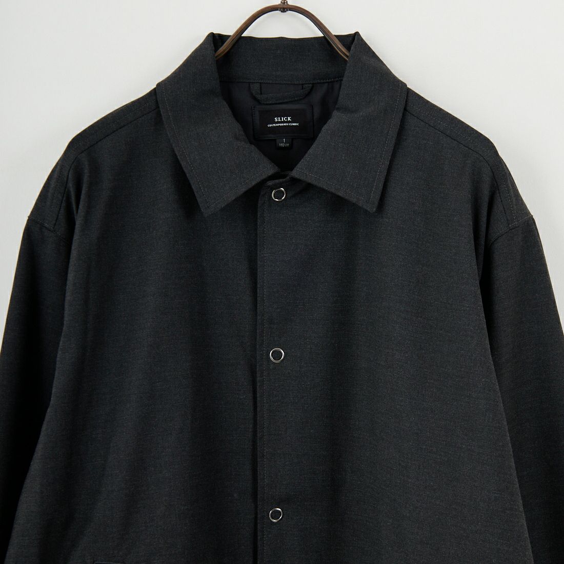 SLICK [スリック] TRギャバジン ストレッチコーチジャケット [5111043] 805 CHARCO