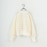 DIGNITE COLLIER [ディニテコリエ] ワッフルシアーニットカーディガン