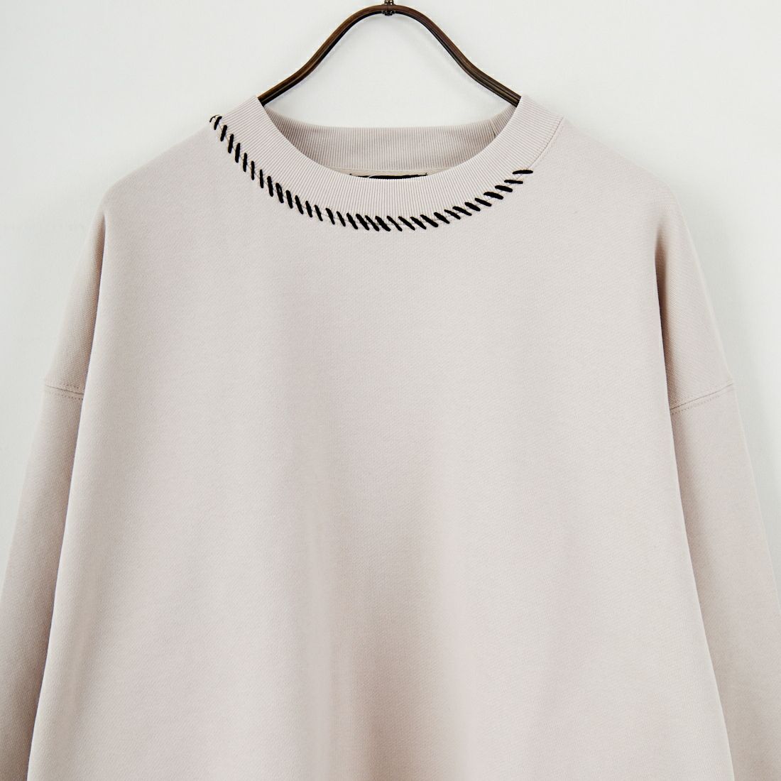 SLICK [スリック] コンパクトフリース エンブロイダリースウェットシャツ [5131033] 740 L.GRAY