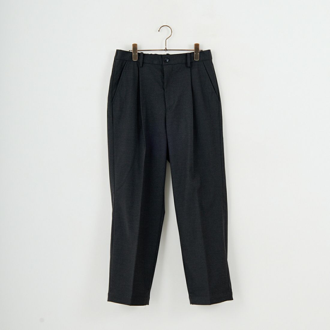 SLICK [スリック] TRギャバジン ワンタックテーパードスラックス [5161044] 805 CHARCO