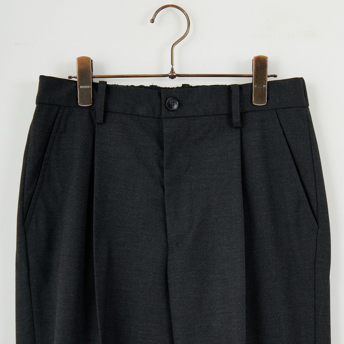 SLICK [スリック] TRギャバジン ワンタックテーパードスラックス [5161044] 805 CHARCO