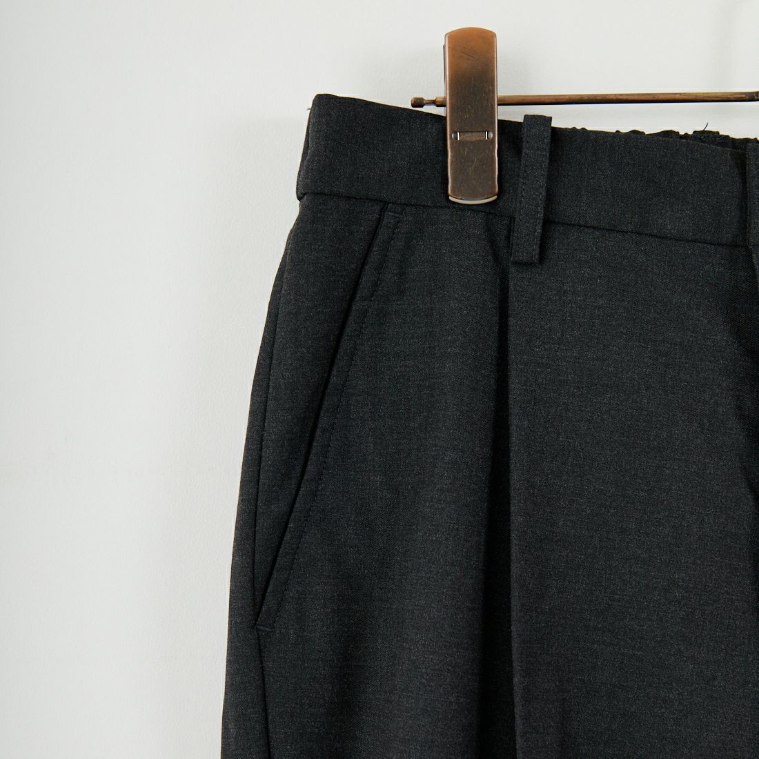 SLICK [スリック] TRギャバジン ワンタックテーパードスラックス [5161044] 805 CHARCO