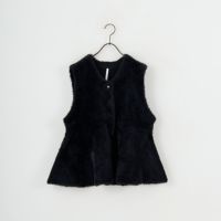 DIGNITE COLLIER [ディニテコリエ] フェザーヤーンペプラムジレ