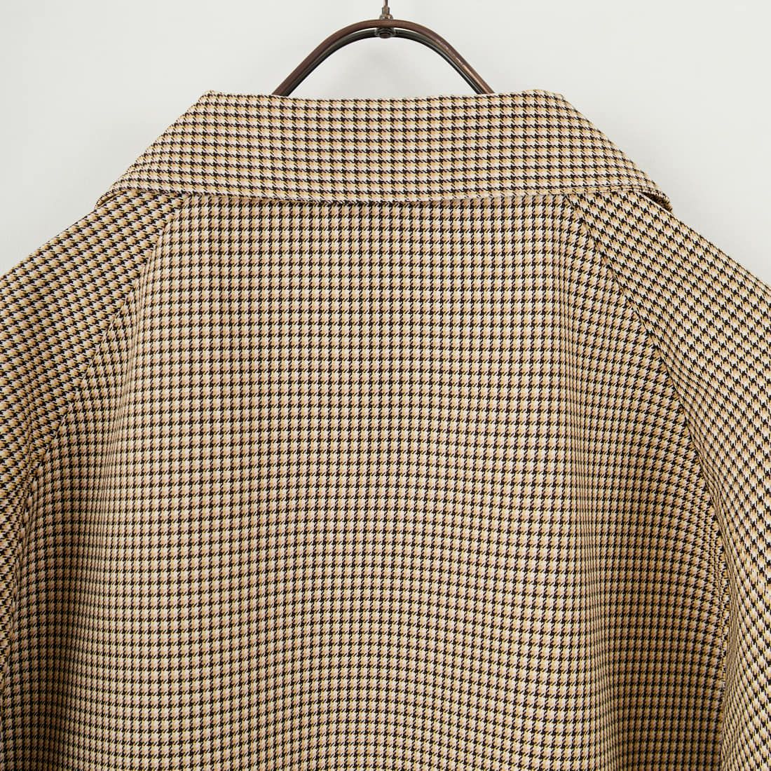 amne [アンヌ] ノンミュールジング チェックカバードブルゾン [AMN-BL-021] IVORY