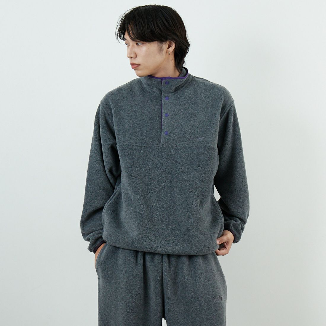 GRAY&&モデル身長：179cm 着用サイズ：M&&