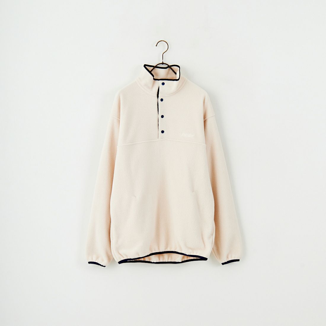 frostline [フロストライン] 別注 フリースハーフスナッププルオーバー [FL17-JK-IN5-JF] IVORY