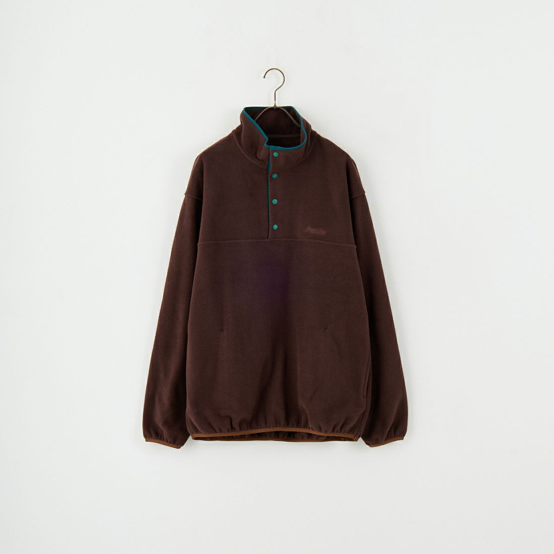 frostline [フロストライン] 別注 フリースハーフスナッププルオーバー [FL17-JK-IN5-JF] BROWN
