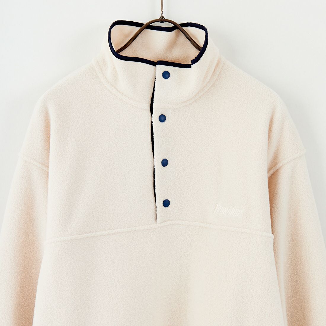 frostline [フロストライン] 別注 フリースハーフスナッププルオーバー [FL17-JK-IN5-JF] IVORY