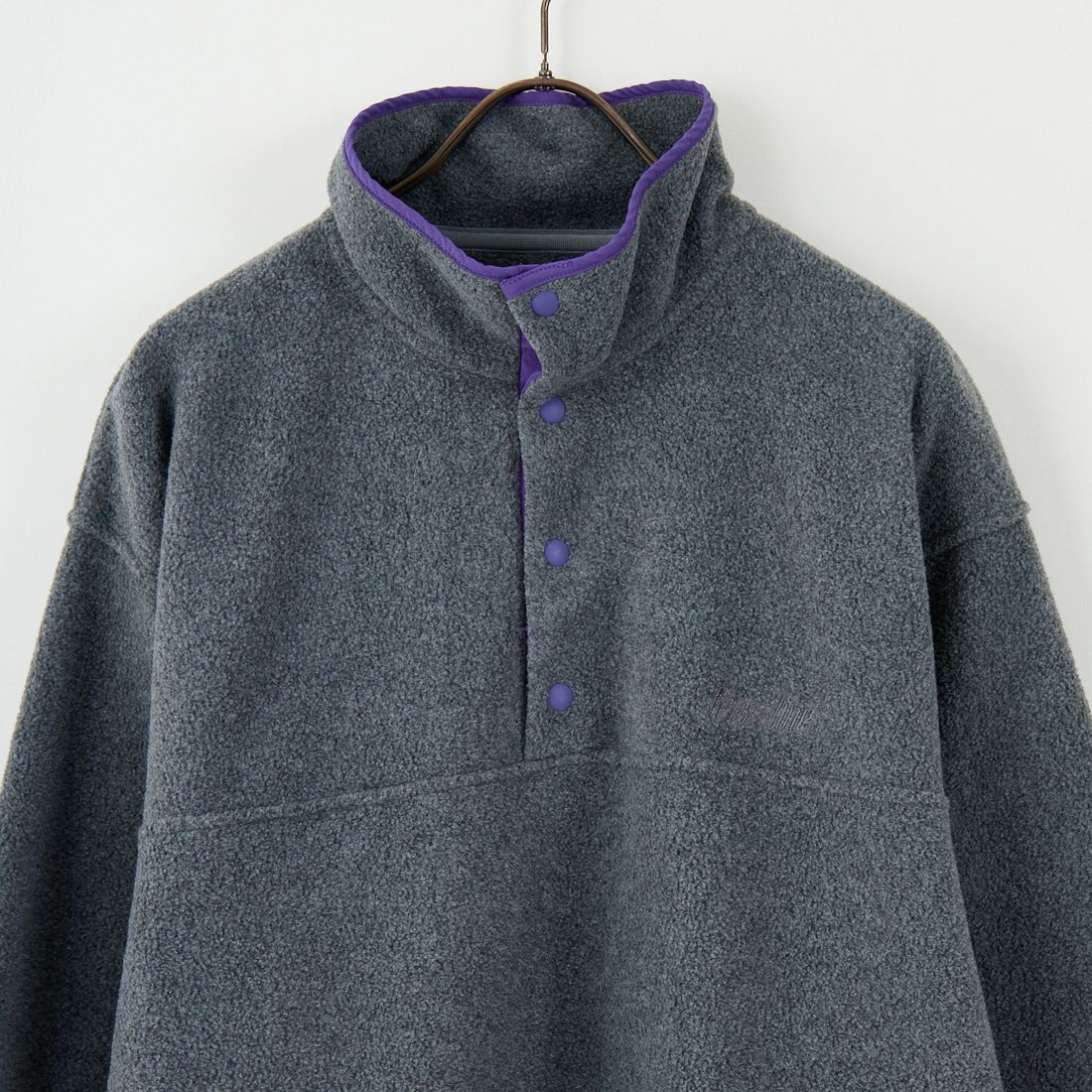 frostline [フロストライン] 別注 フリースハーフスナッププルオーバー [FL17-JK-IN5-JF] GRAY