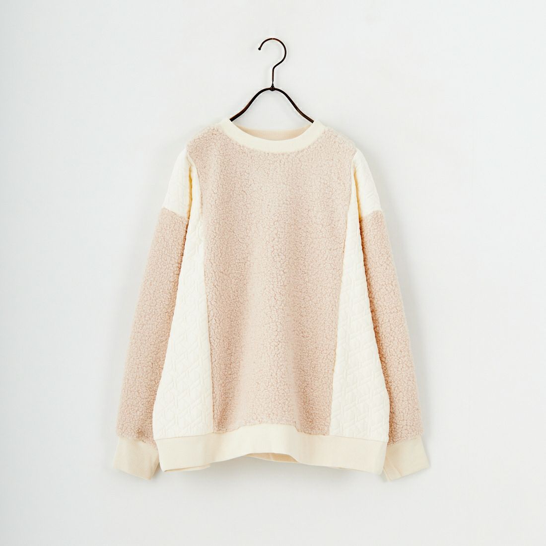 Jf Ready Made [ジェイエフレディメイド] ボア切替キルトプルオーバー [3107104] 102 ｷﾅﾘ